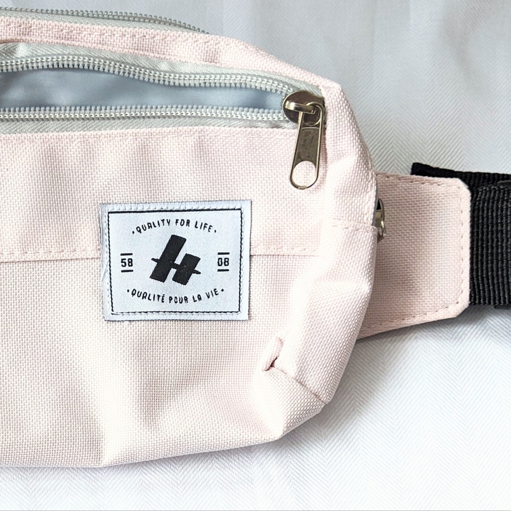 NWOT Pastel Pink Carry All Belt Bag.